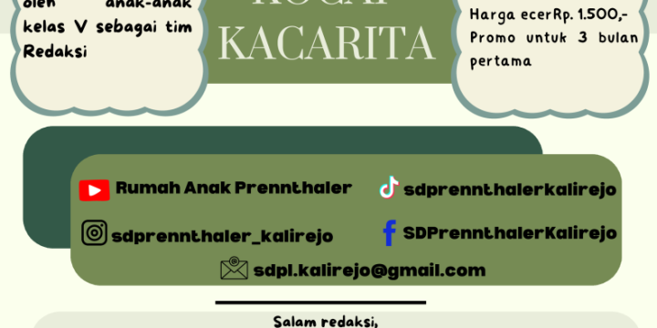 Buletin Kocap Kacarita: Jendela Kreativitas Siswa SD Prennthaler