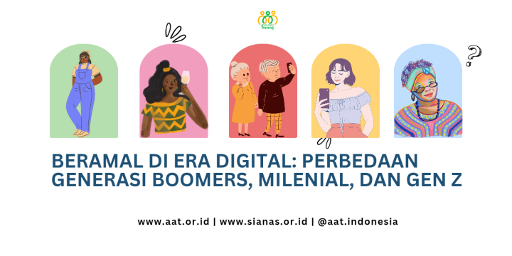 Beramal di Era Digital: Perbedaan Generasi Boomers, Milenial, dan Gen Z