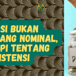 donasi bukan tentang nominal, tetapi tentang konsistensi